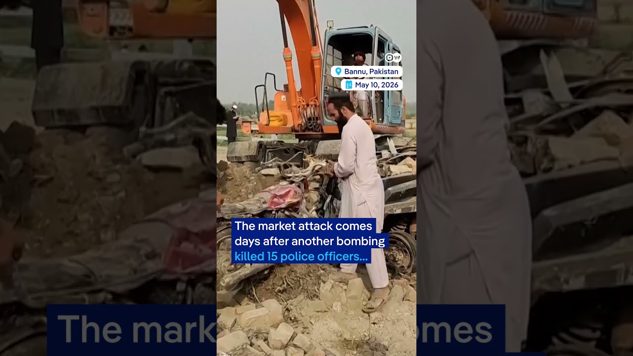 Several killed in huge blast at Pakistan market | DW News