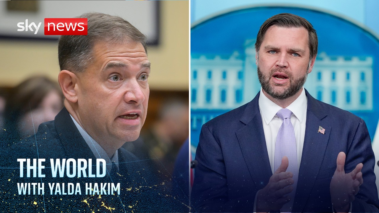 Sky News questions US military chief over Iran school bombing | The World with Yalda Hakim