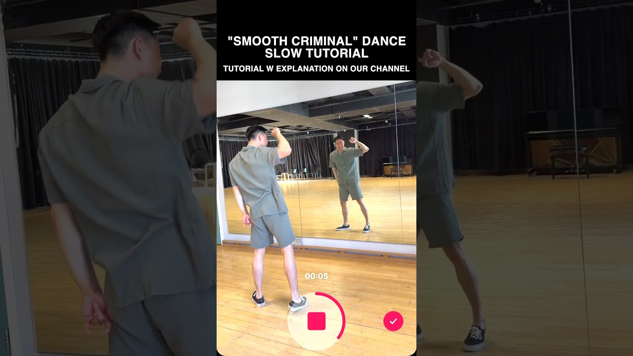 Slow dance tutorial for “Smooth Criminal” #dance #michaeljackson dc: Charlie Wakey