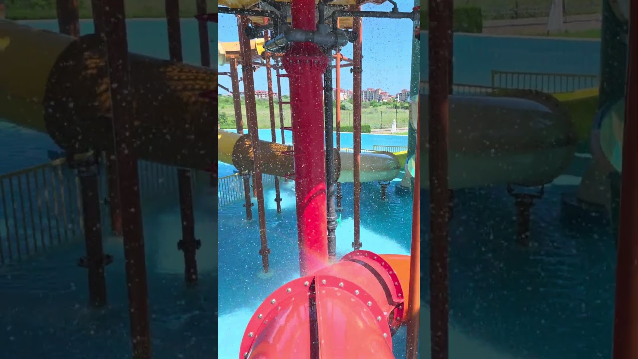 Small Treasure Island Slide at Aquapark Nessebar 🇧🇬
