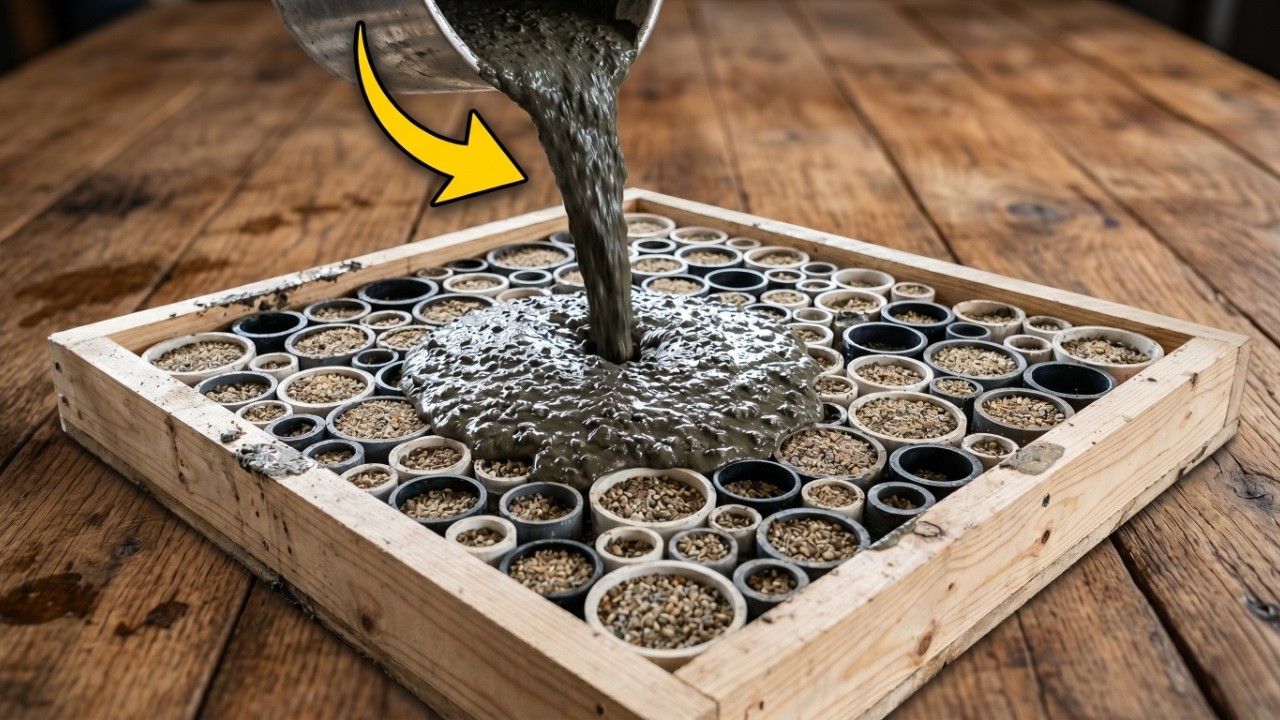 Smart Ways to Work with Cement Like a Pro 💡🔥