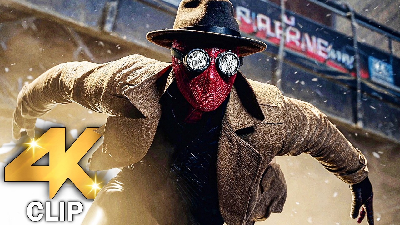 SPIDER NOIR First Clip + Trailer (4K ULTRA HD) 2026 | Nicolas Cage, Electro, Sandman
