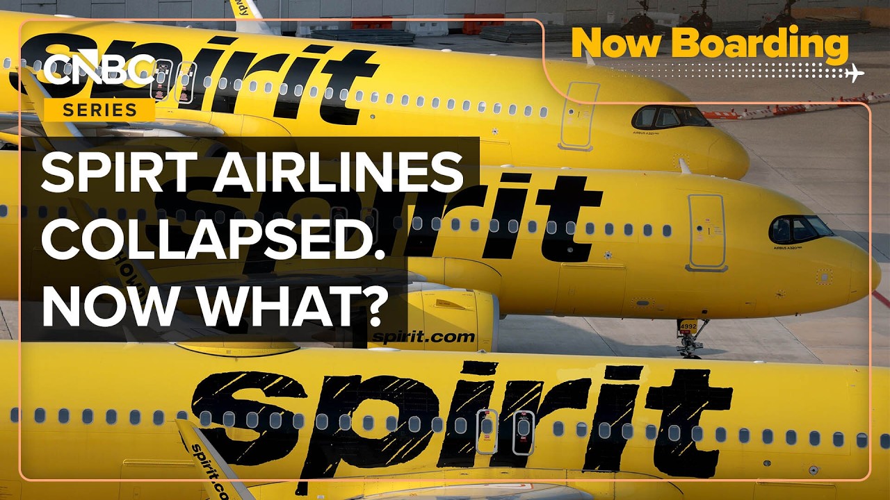 Spirit Airlines Collapsed — Here’s What Happens Next