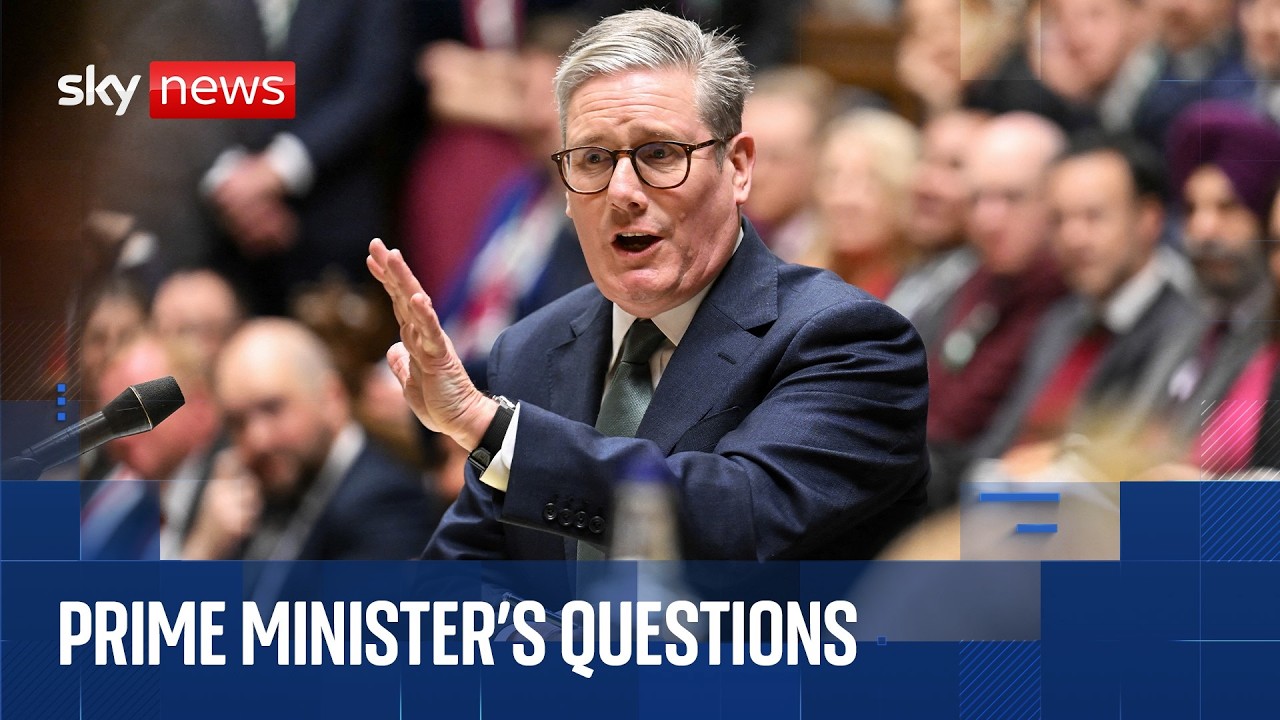 Starmer faces MPs’ questions at PMQs | Wednesday 20 May 2026
