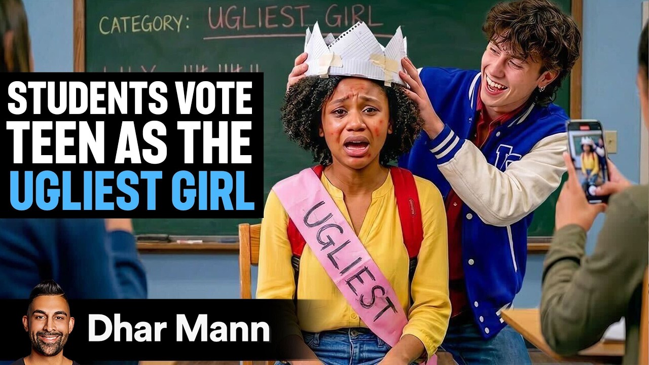Students Vote Teen As The UGLIEST GIRL | Dhar Mann Studios
