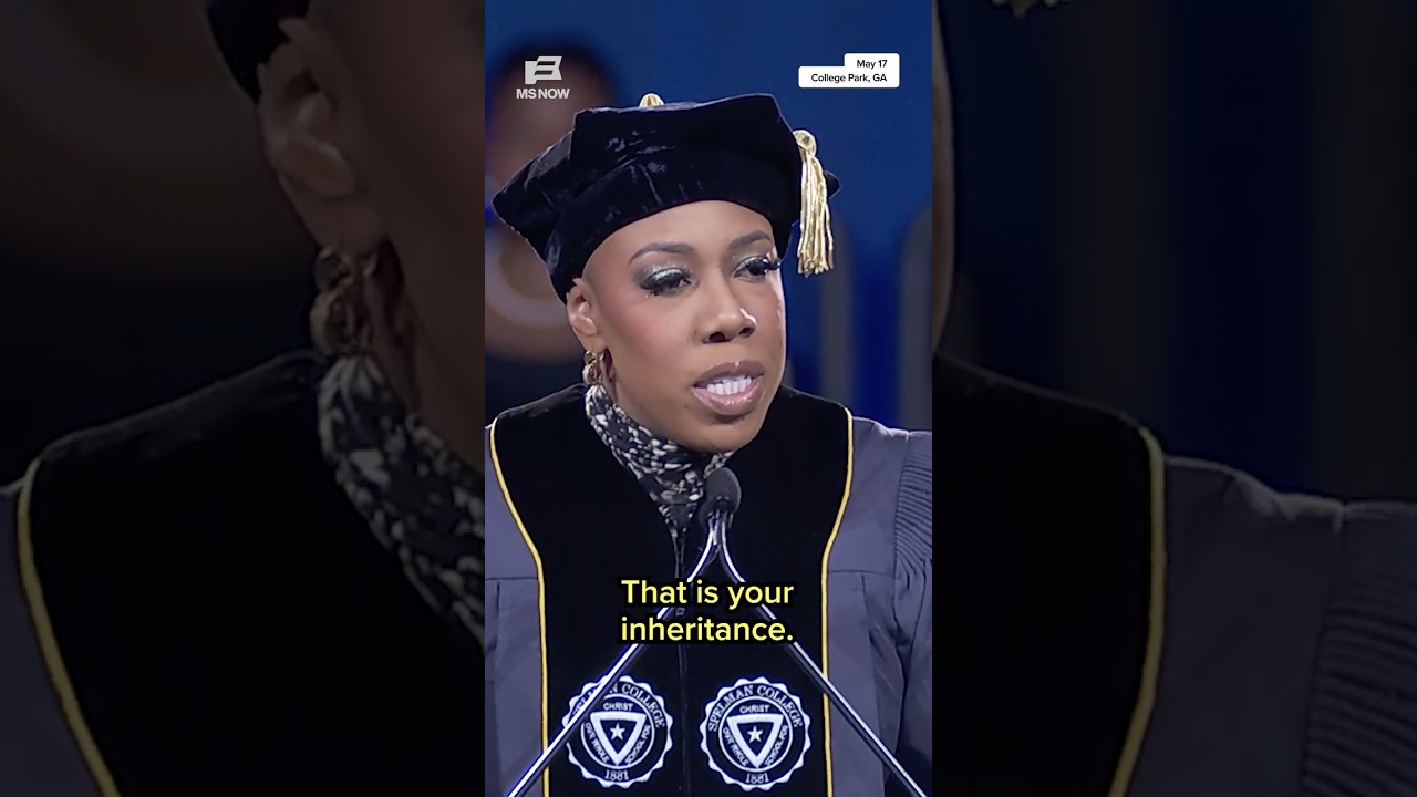 Symone Sanders Townsend’s advice to grads: “build anyway”