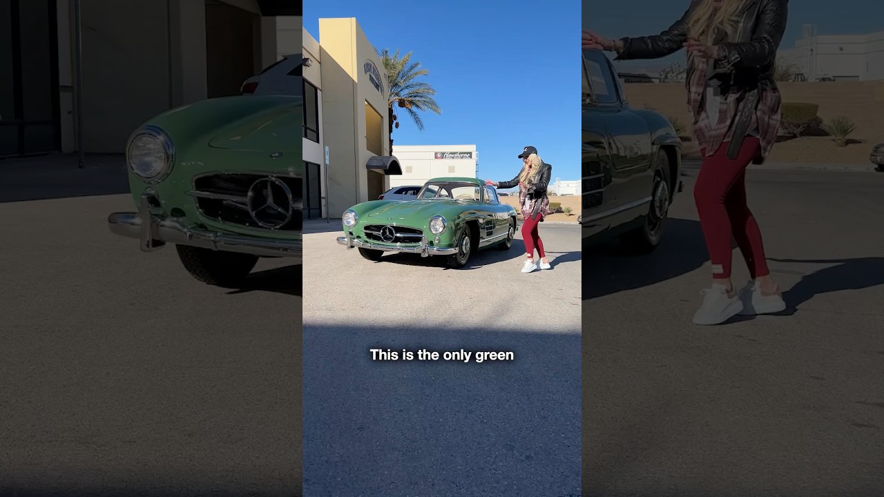 The ONLY Green 300SL! In The World!? 😍