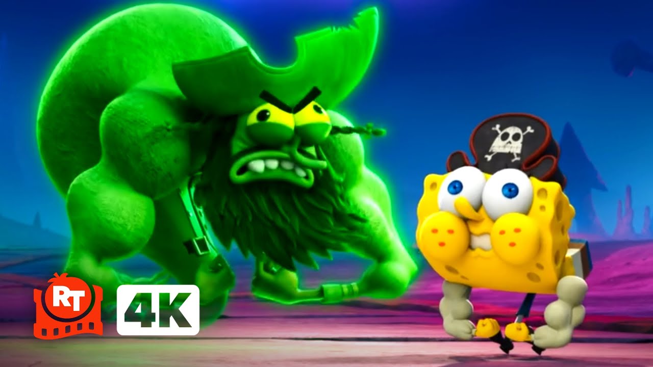 The SpongeBob Movie: Search for SquarePants (2025) 4K – Hilarious! Spongebob Fights Monsters (8/12)