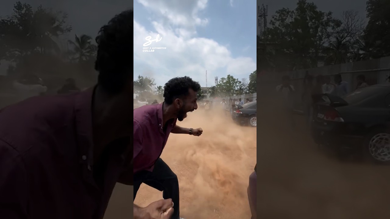 Their Exhaust Started A Sandstorm! 😳
