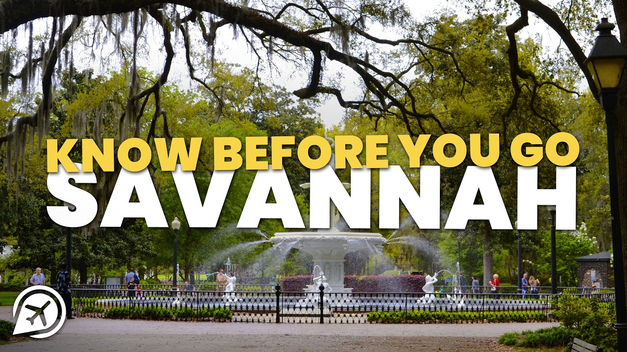 Things to Know Before Visiting Savannah
