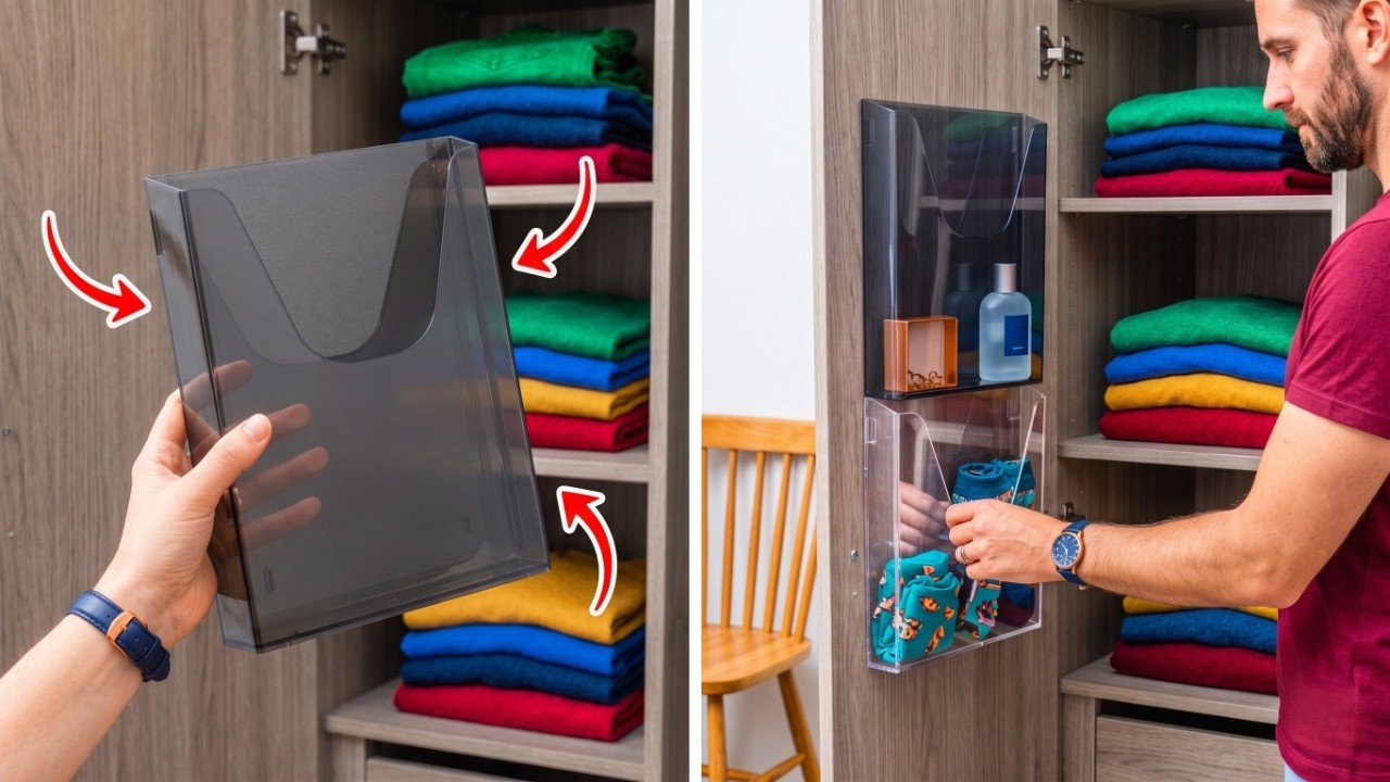 Tiny Space? These Storage Hacks Fix It 🤯🏠
