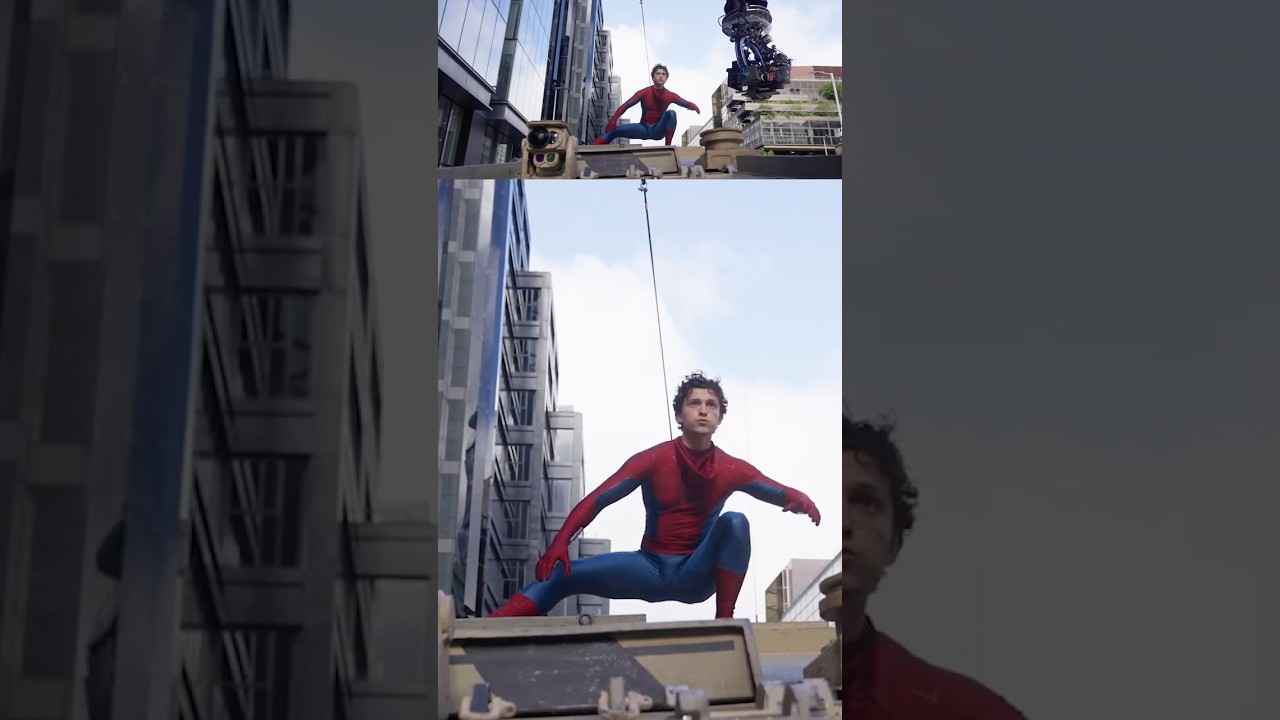 Tom Holland Behind-the-Scenes of SPIDER-MAN: BRAND NEW DAY!