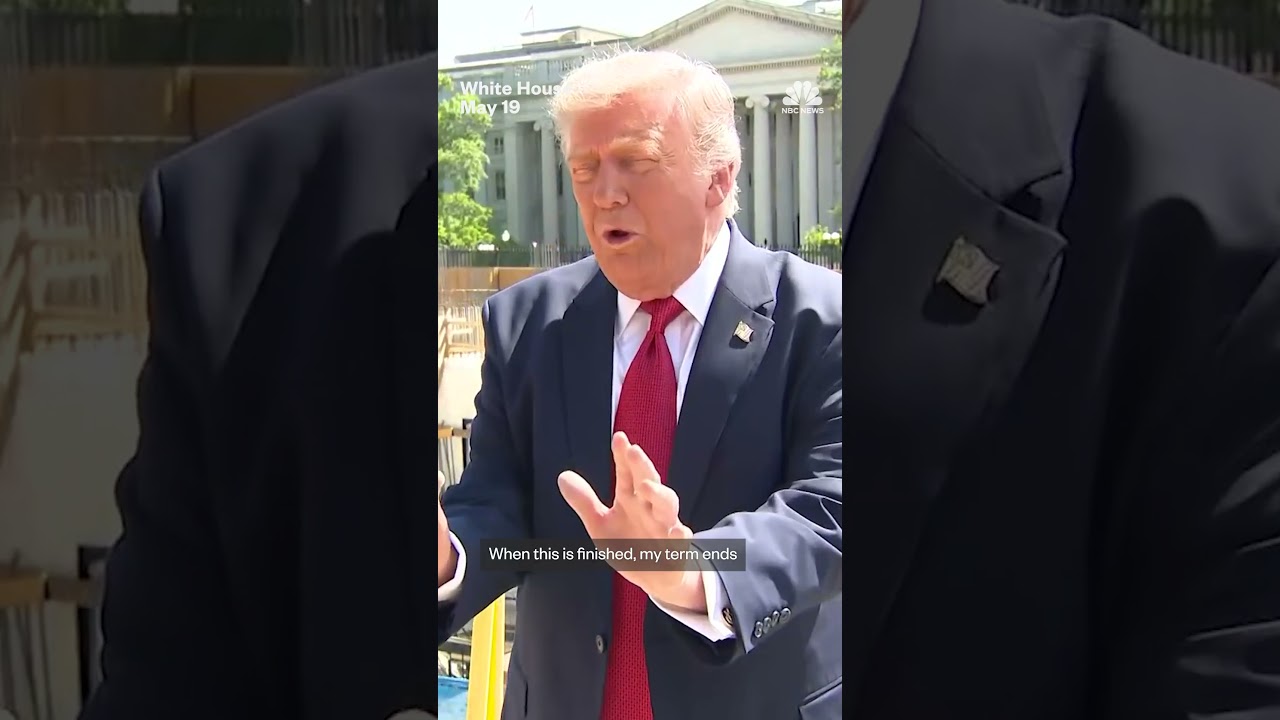 Trump says project is ‘right on budget’ while giving tour of construction