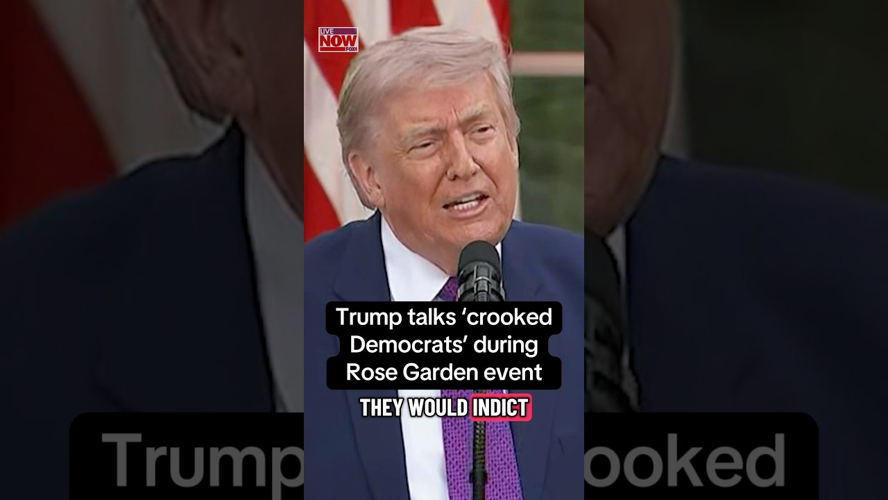 Trump talks ‘crooked Democrats’