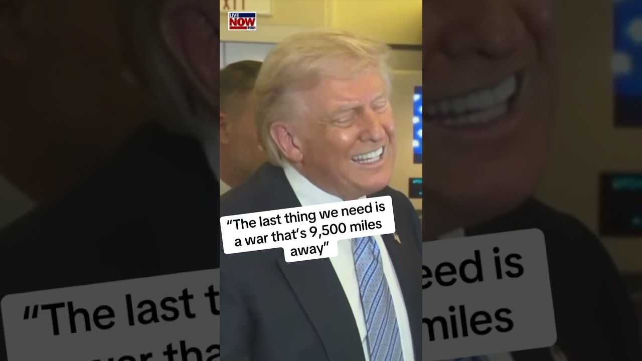 Trump: The last thing we need is a war that’s 9,500 miles away