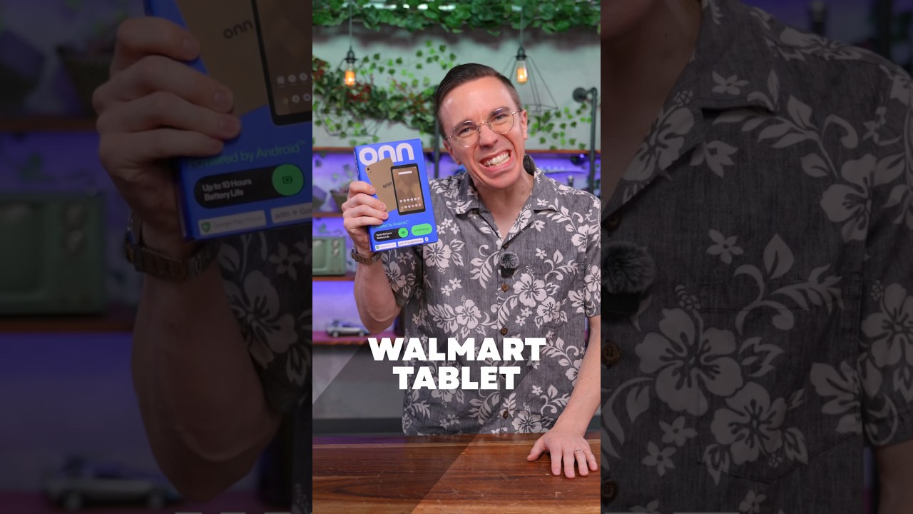 Trying the new $97 Walmart Tablet