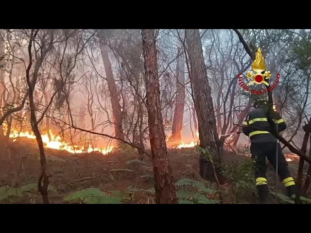 Tuscany, flames out of control on Monte Faeta: 800 hectares burnt, 3,000 evacuated
