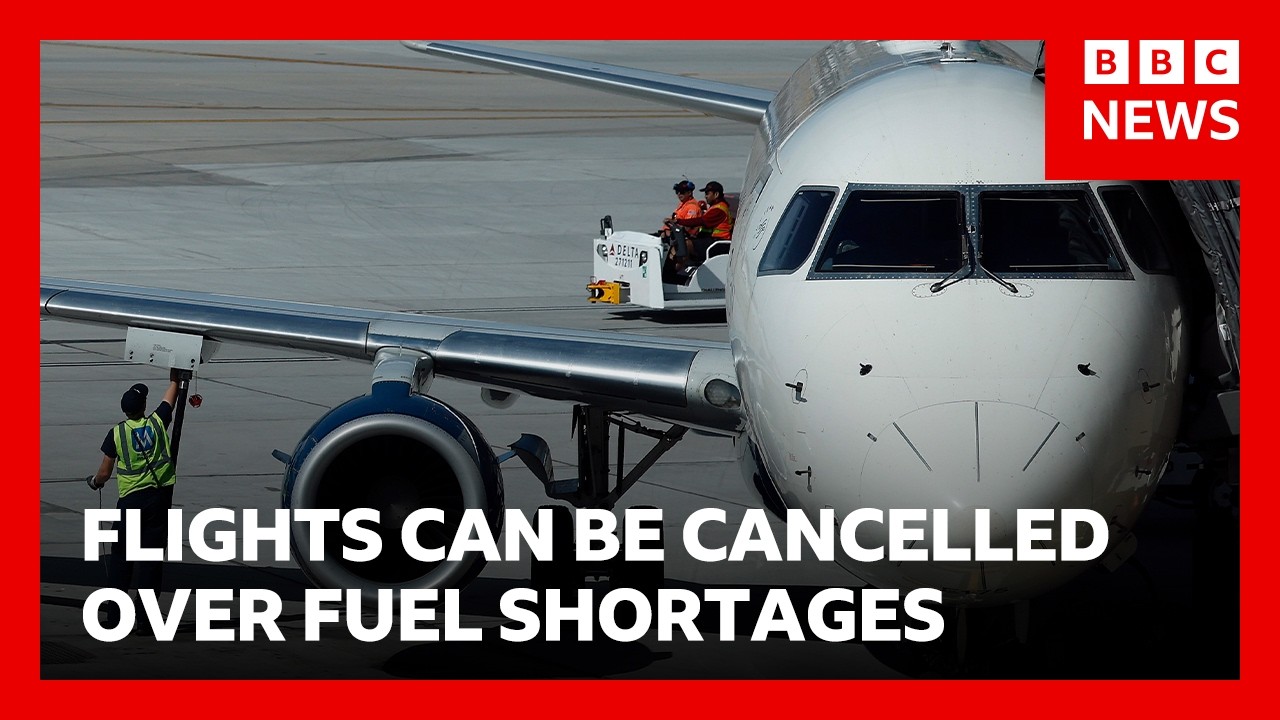 UK airlines to be allowed to cancel flights in advance over fuel shortages | BBC News