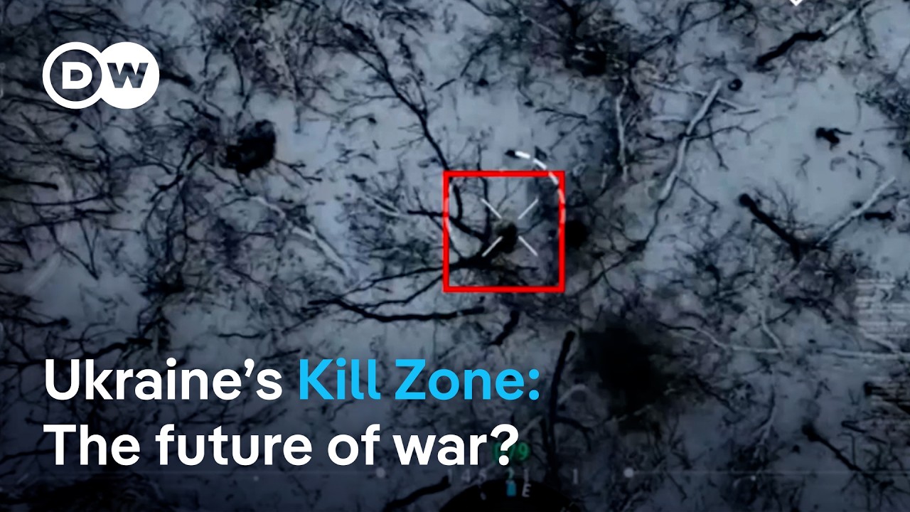 Ukraines kill zone, where drones hunt humans | DW News