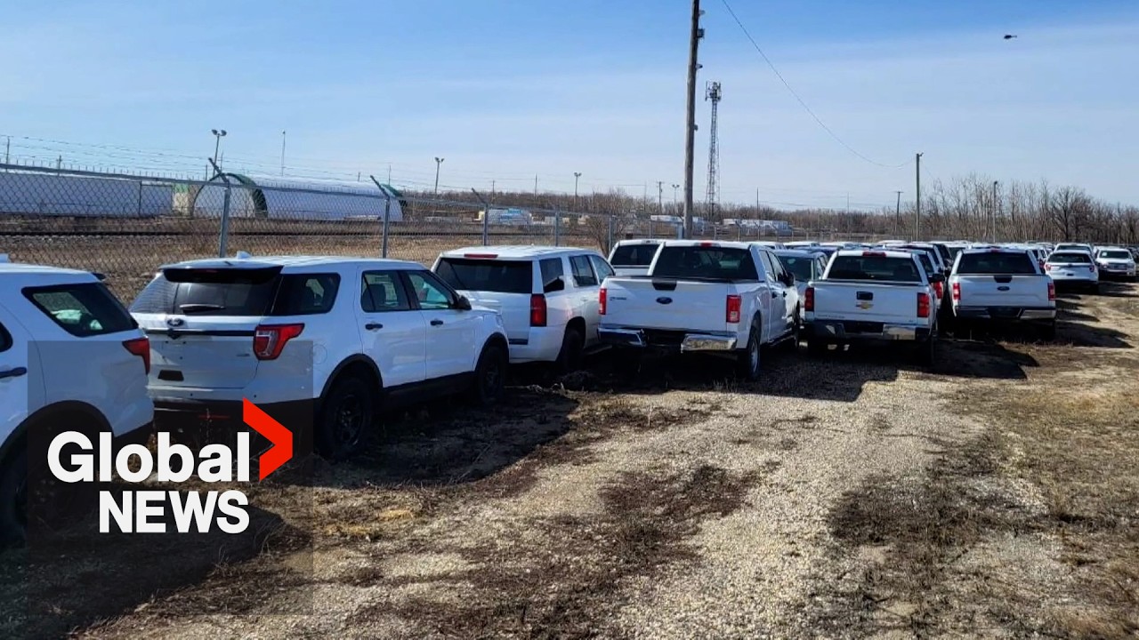 Used RCMP vehicles continue to be crushed, costing taxpayers