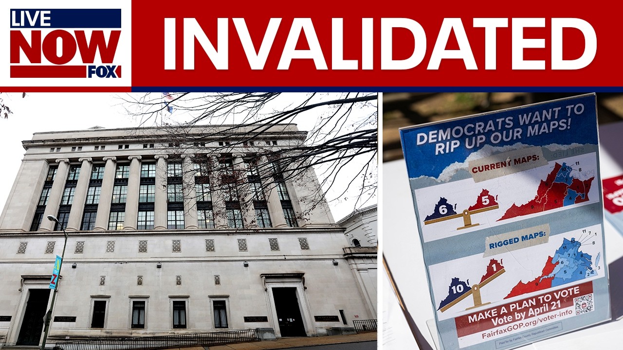 VA Supreme Court strikes down redistricting plan