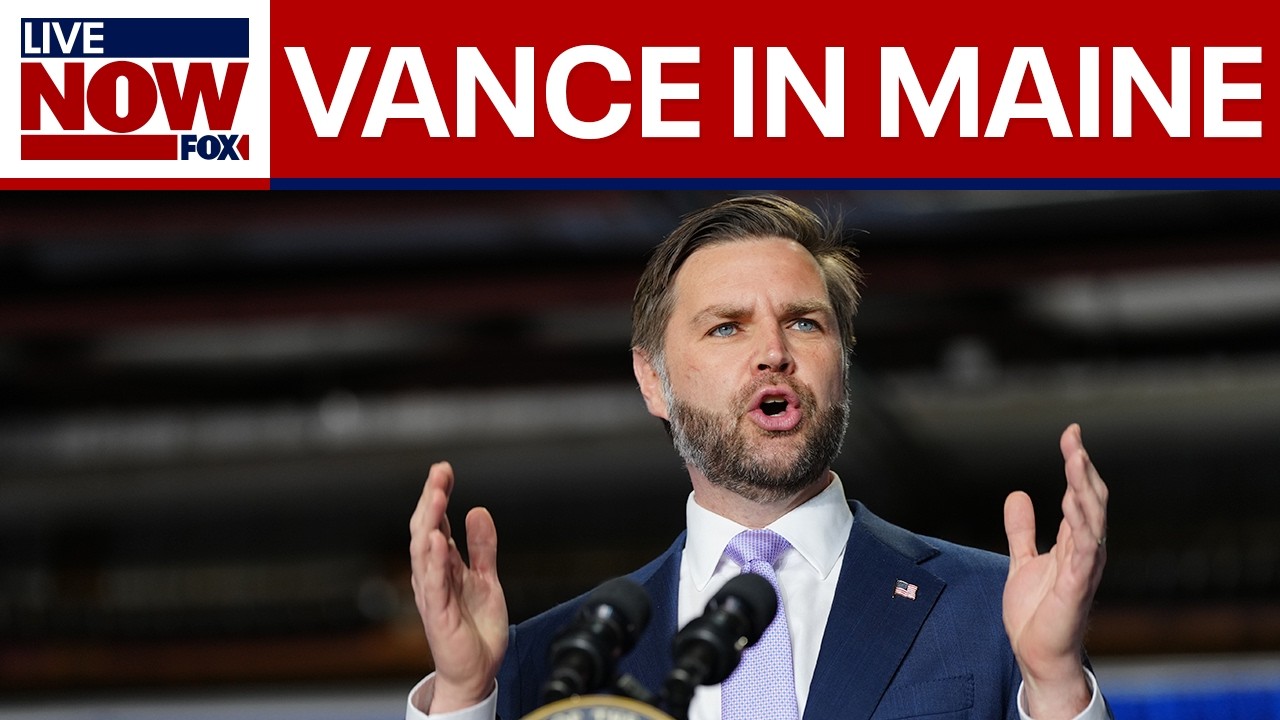 VP Vance speaks on fraud crackdown in Maine