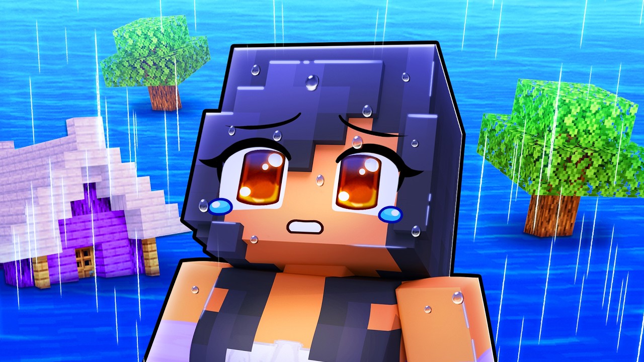 We Cannot ESCAPE the RAIN in Minecraft!