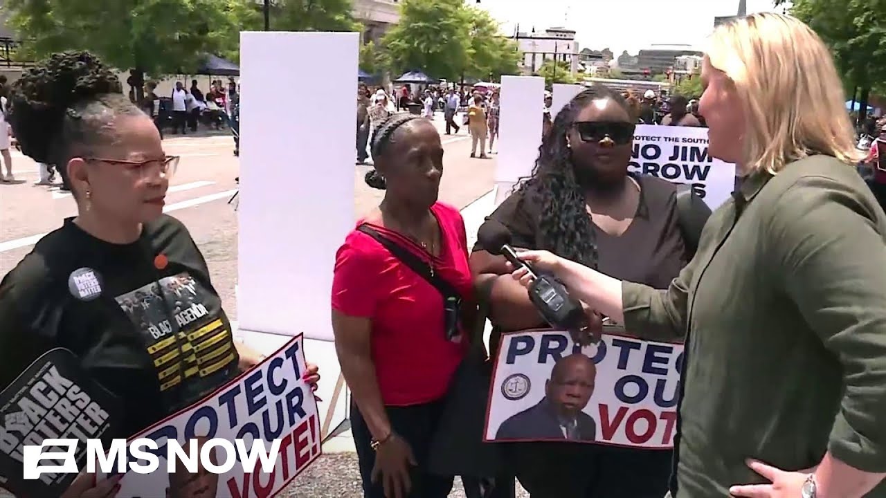 ‘We’re not going back!’: Voters protest SCOTUS voting rights ruling at Alabama capitol
