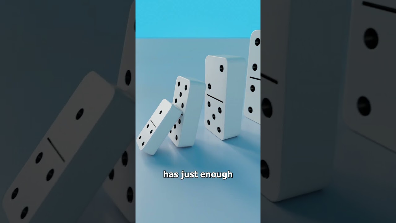 What Happens If Dominoes Keep Getting Bigger 🤯