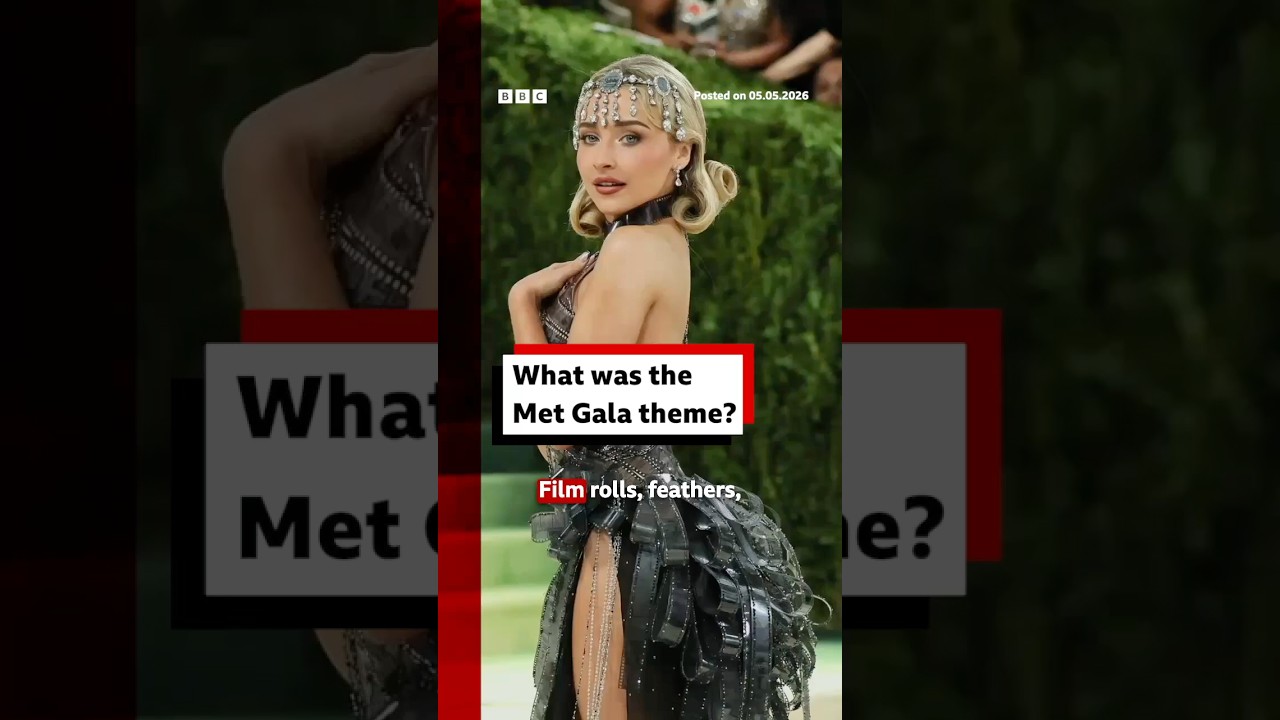 What was the Met Gala theme and dress code? #MetGala #NewYork #BBCNews