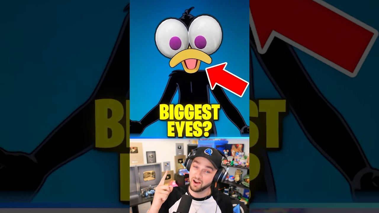 Which Fortnite Skin Has The BIGGEST Eyes! 👀