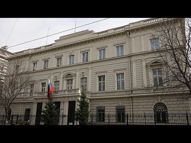 Why are antennas on Russian diplomatic buildings sparking concern in Europe?