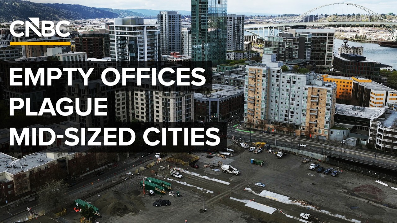 Why Empty Office Buildings Are Costing Mid-Sized Cities Like Portland Millions