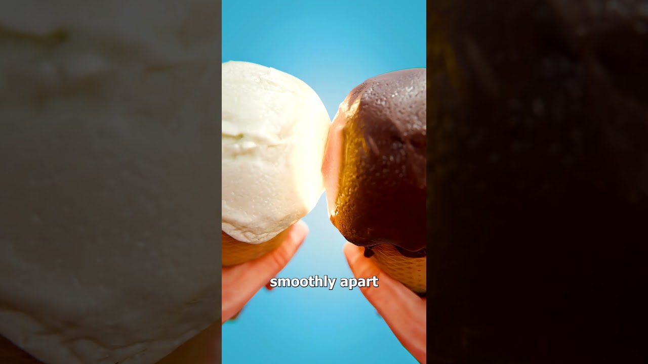 Why Ice Cream Smears In Perfect Patches 🤔