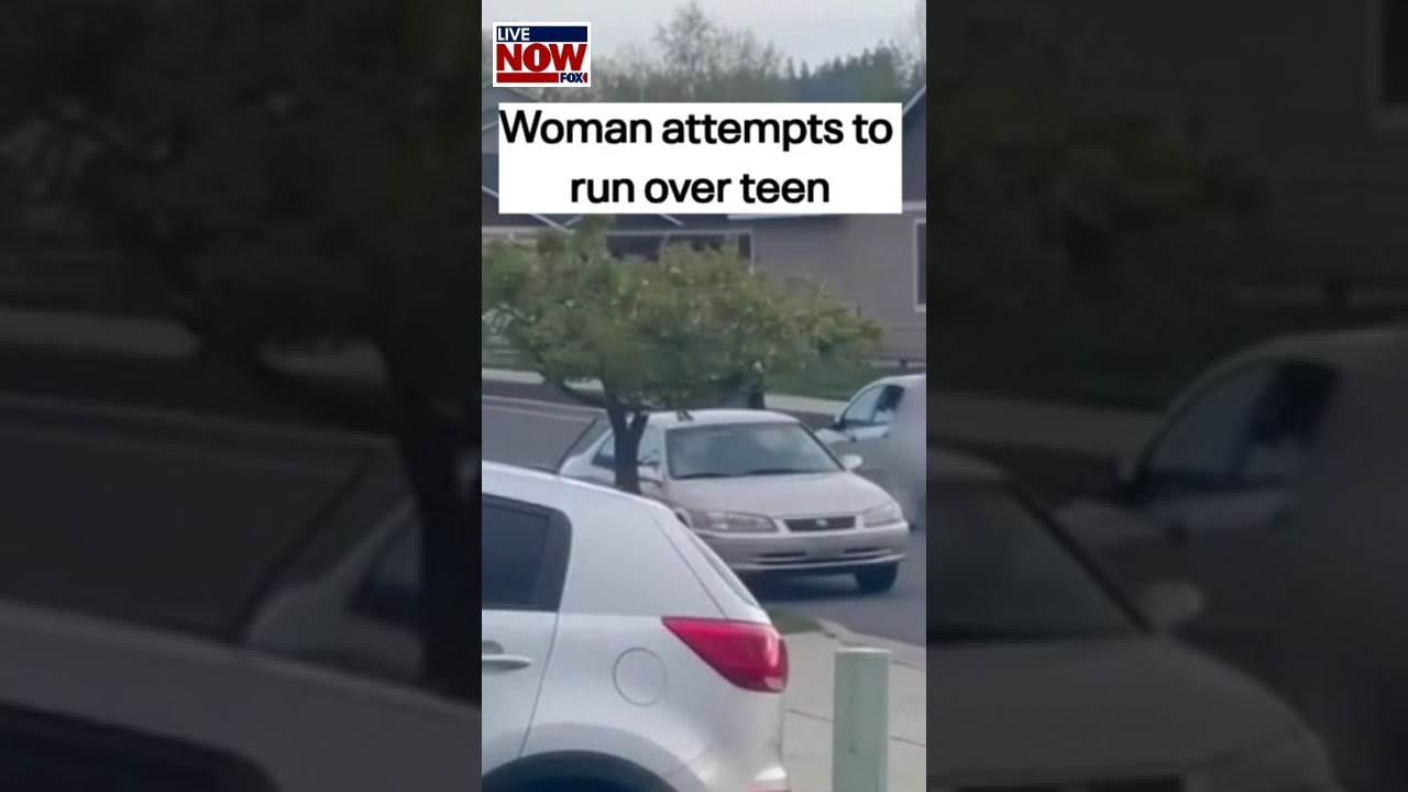 Woman attempts to run over teen riding dirt bike