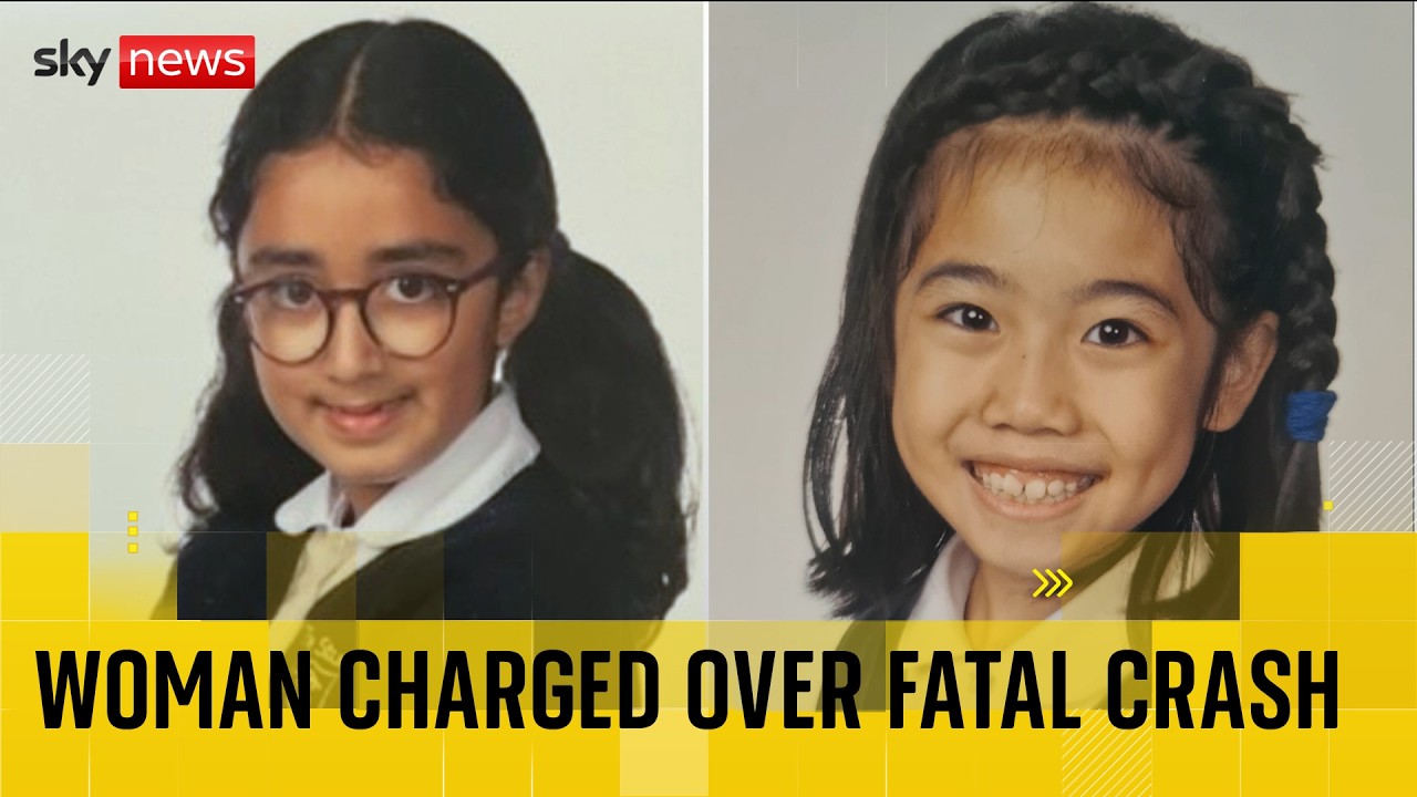 Woman charged over Wimbledon school crash that killed two girls
