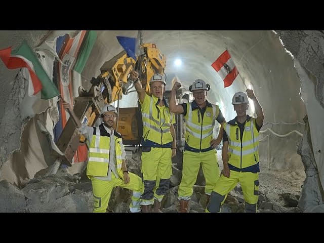 World record made in Europe: The world’s longest railway tunnel is being built under the Alps