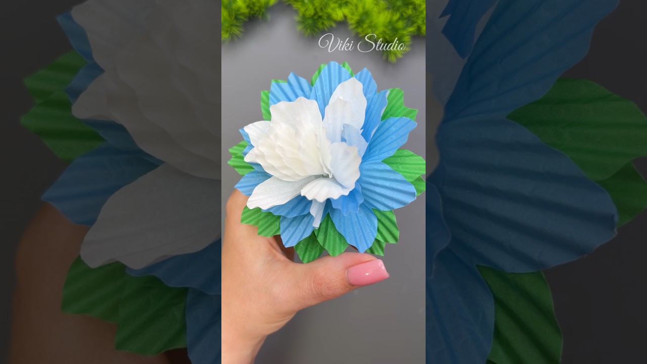WoW! Amazing Craft Ideas! Easy Paper Flowers #diy #diyprojects #shorts