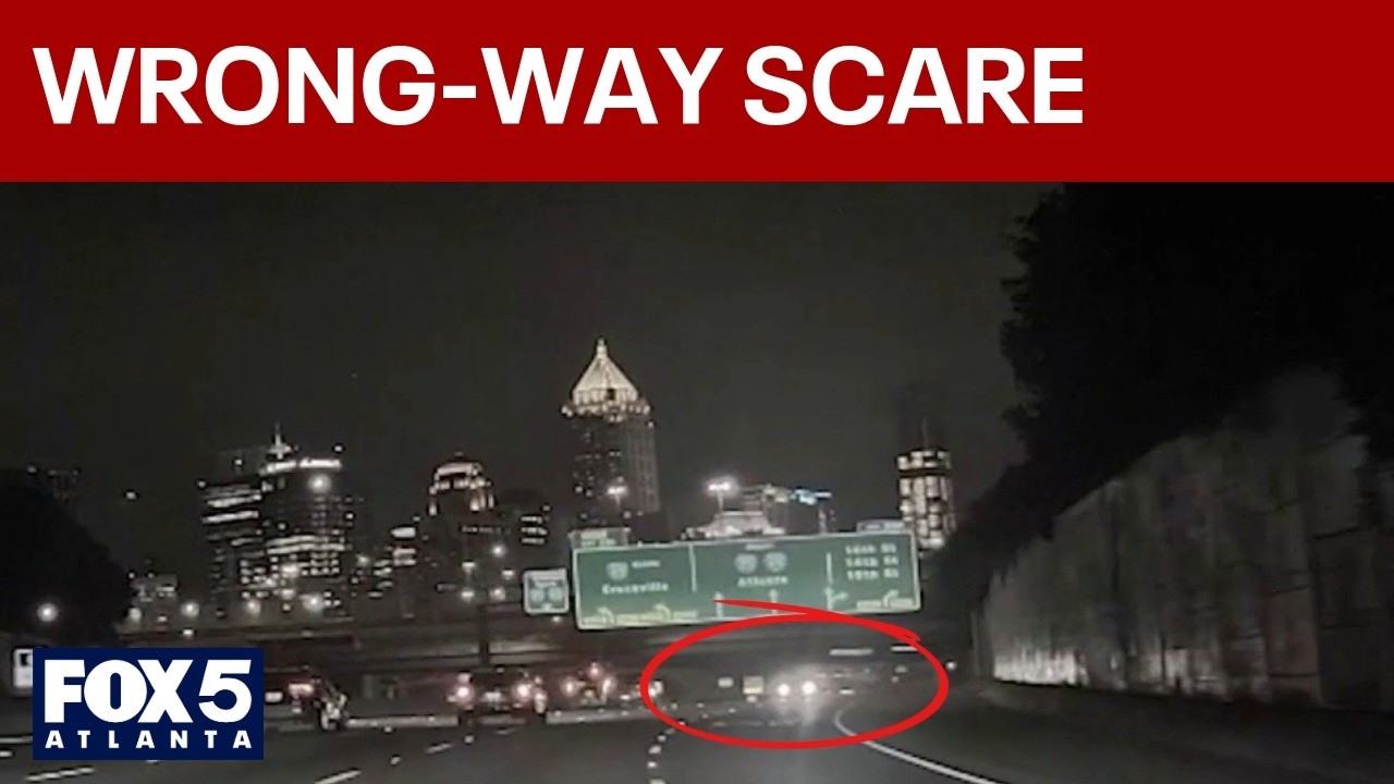 Wrong-way driver causes scare on I-75 in Atlanta | FOX 5 News