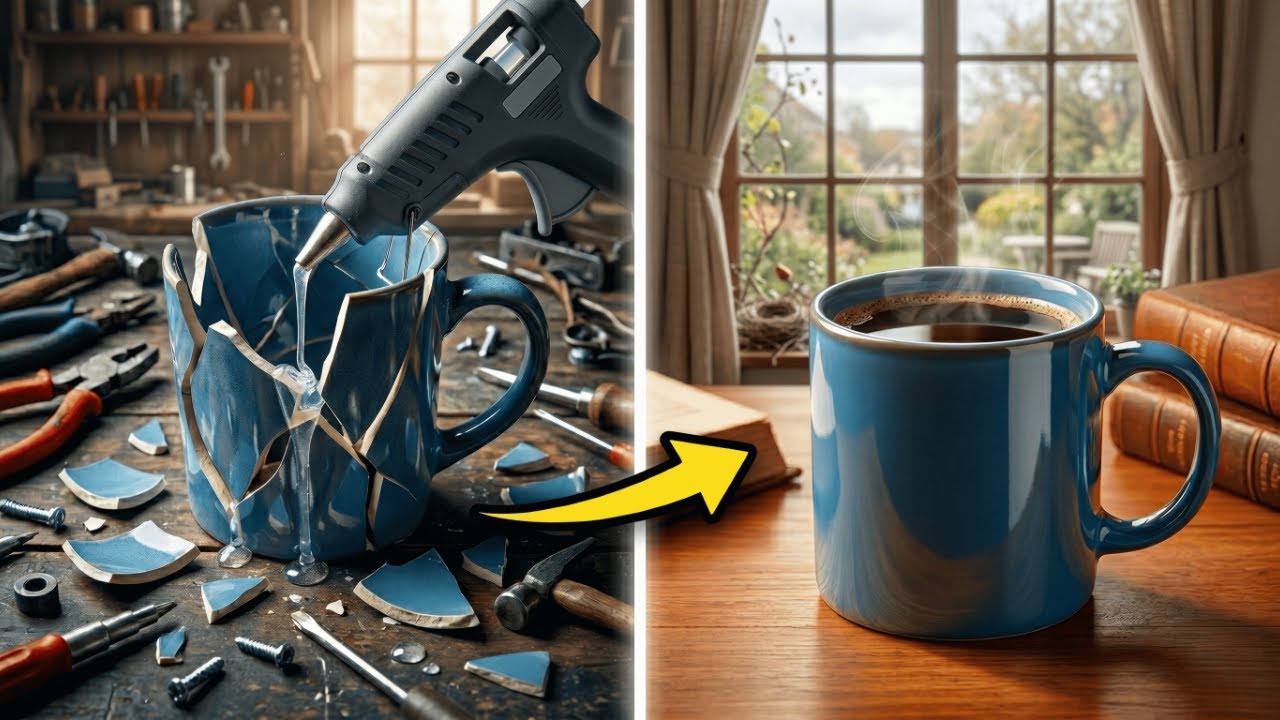 You Won’t Believe What You Can Fix with Hot Glue 😱🔥