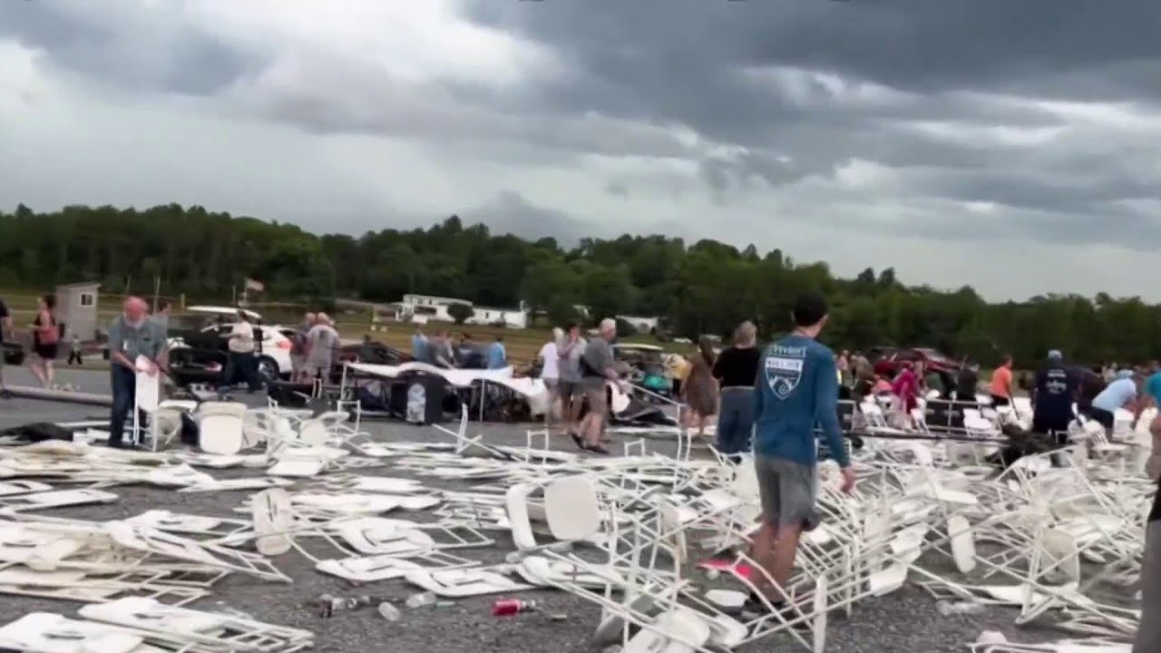 1 killed, others injured in Virginia church tent collapse amid high winds
