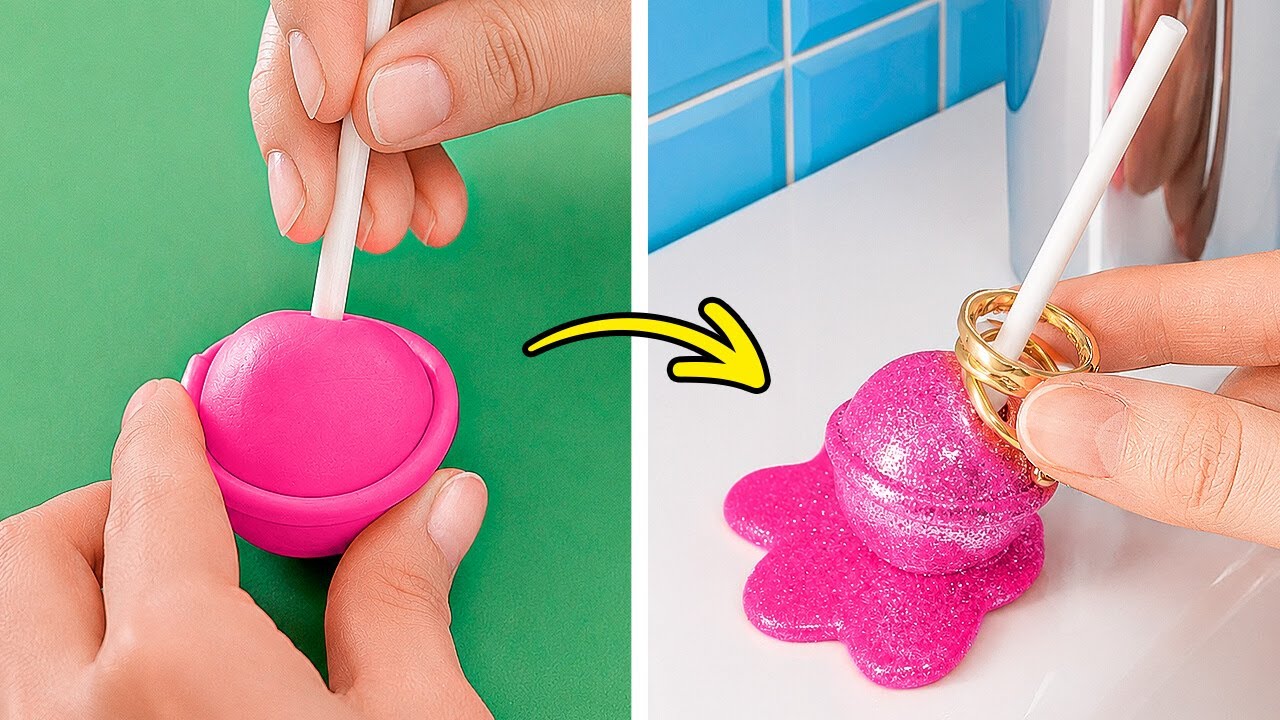 100% FUN! 🎨 Creative Glue Gun Crafts & Hacks for Home & School