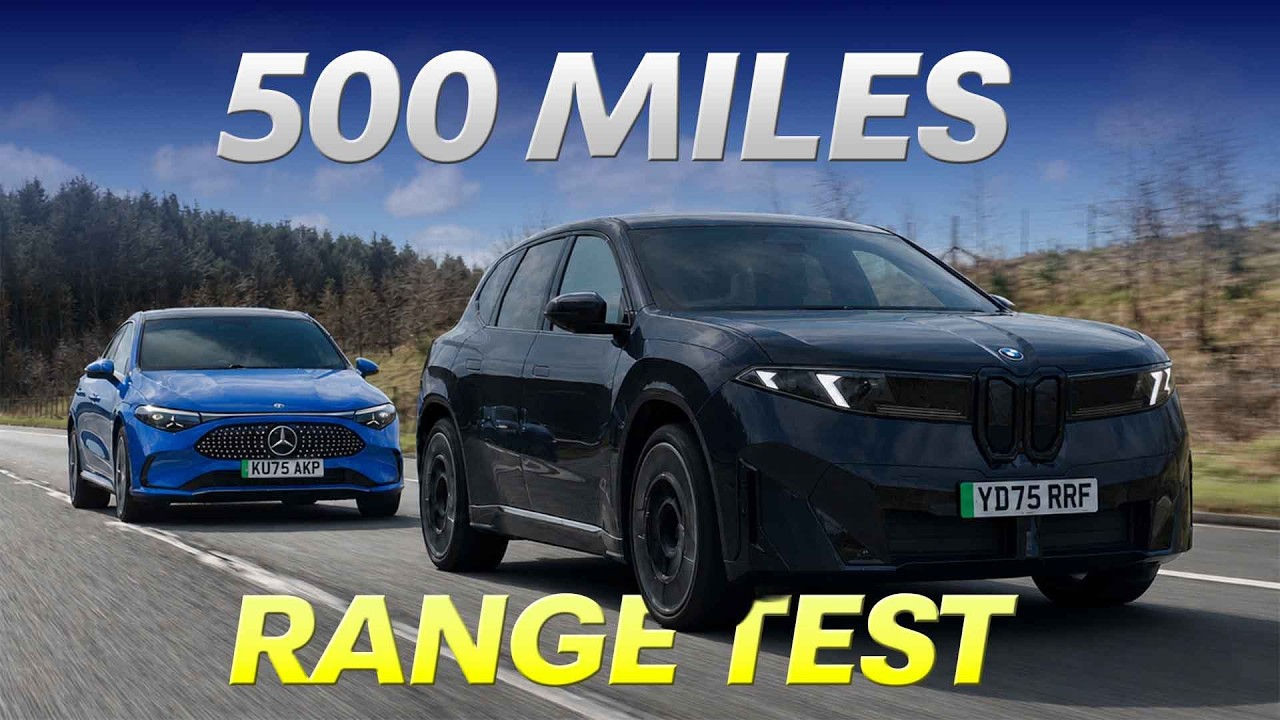 500-mile Range Test: BMW IX3 Vs Mercedes CLA