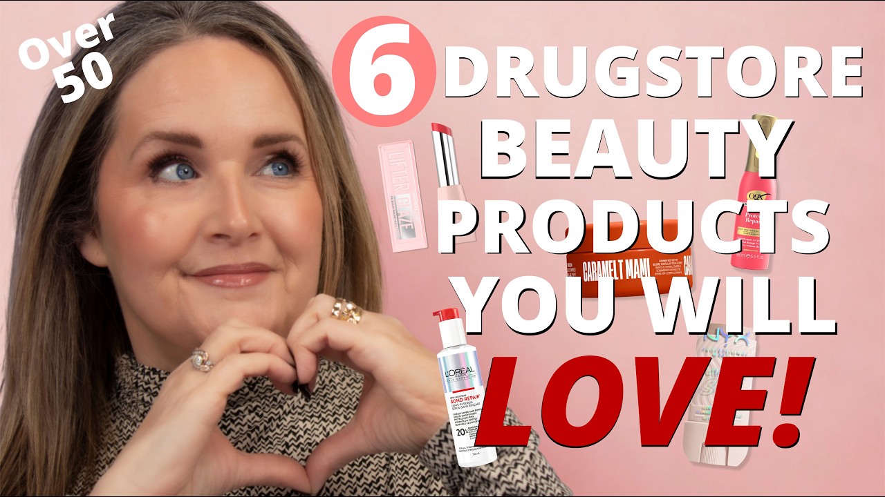6 Drugstore Essentials That Make 50+ Skin Look Radiant!