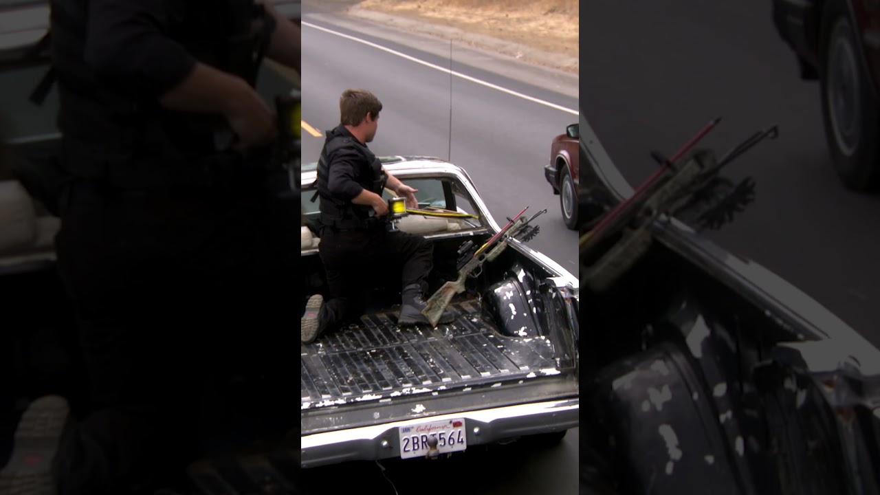 A high-speed chase… sort of. #Workaholics