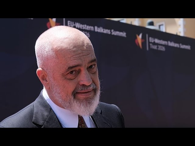 Albania’s Edi Rama tells Euronews there is ‘no alternative’ to EU accession