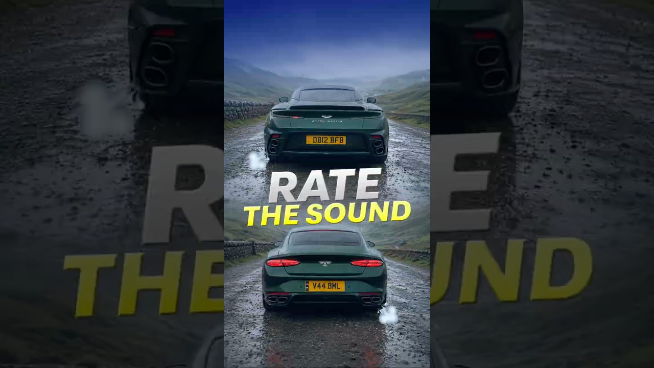 Aston Martin DB12 S vs Bentley GT Speed: Which sounds better? 🔊