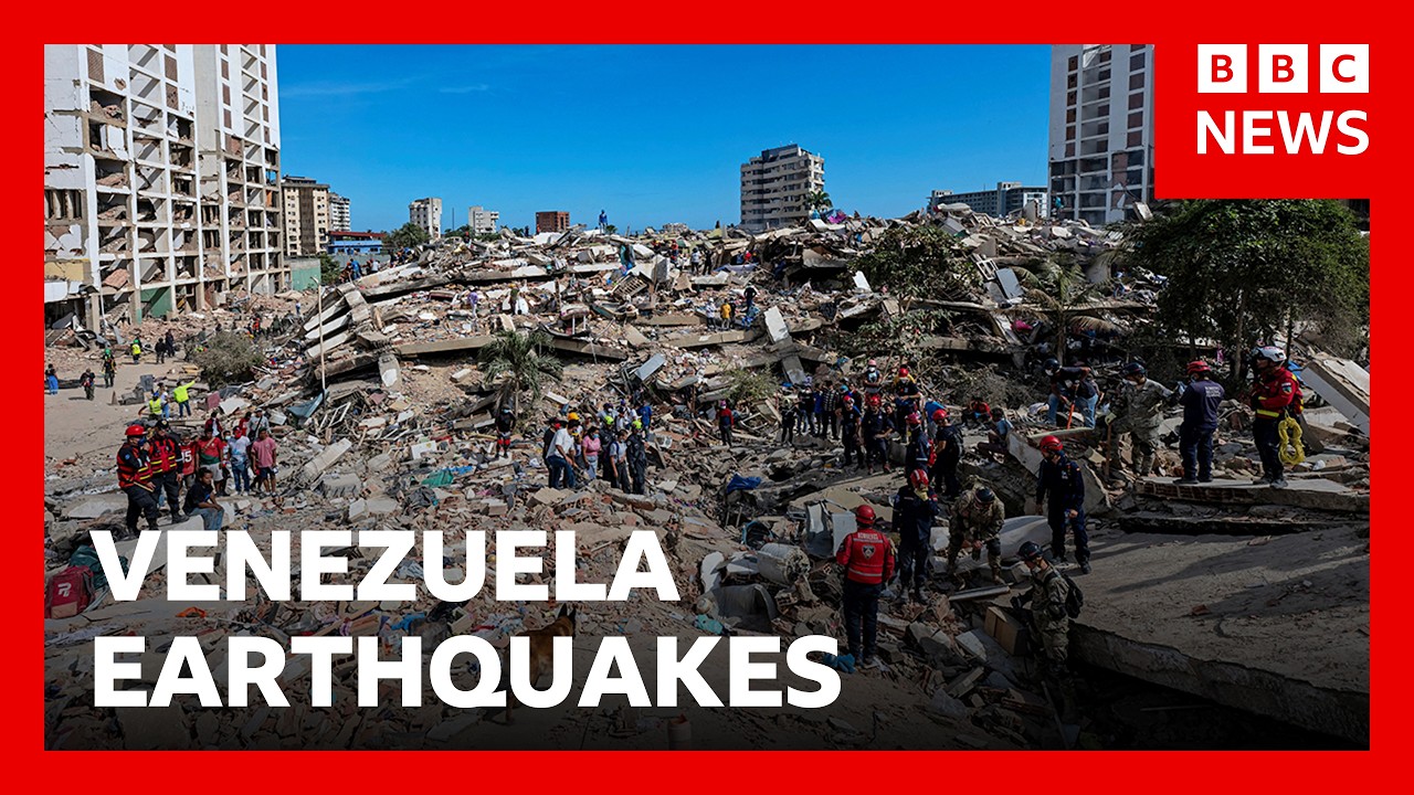 At least 1,450 killed in Venezuela earthquakes as rescue teams’ hopes fading | BBC News