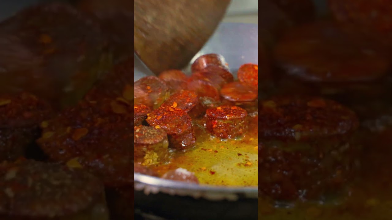 Bhutanese PORK BLOOD Sausage (Juma)