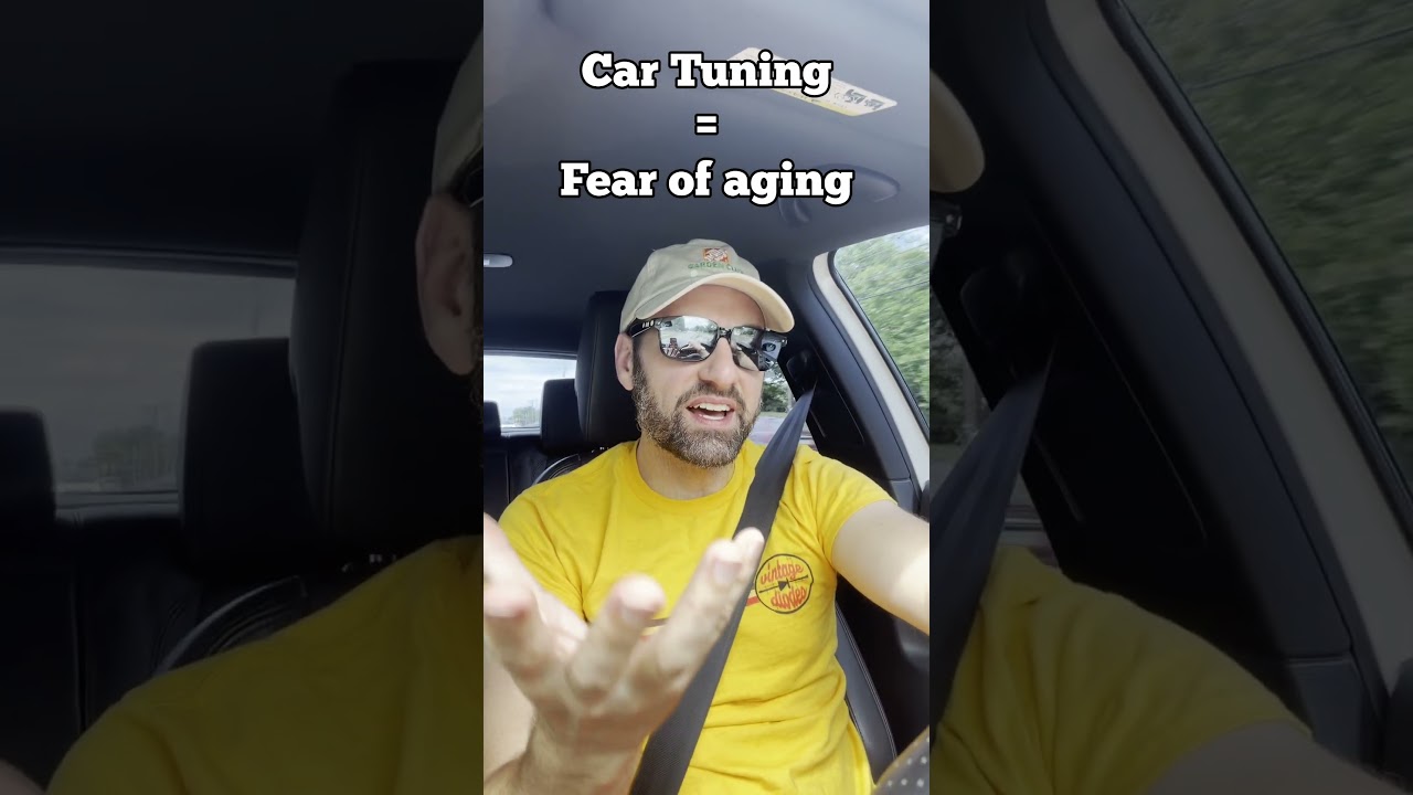 Car Tuning = Fear of Aging